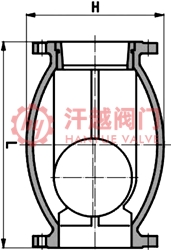 HQ44X无磨损球形止回阀