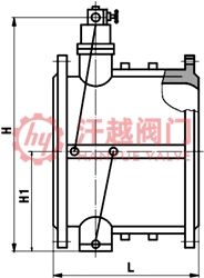 微阻缓闭蝶式止回阀