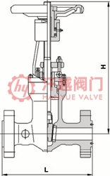 高压加氢装置用闸阀