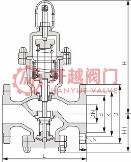 Y44H波纹管式减压阀