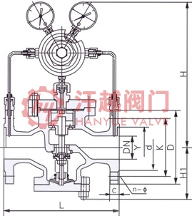 YK43X气体减压阀